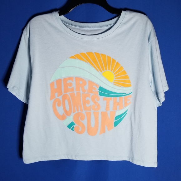 Love Tribe Tops - Love Tribe Here Comes The Sun T-shirt